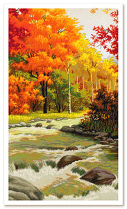 "Autumn" Cross Stitch Kit Nova Sloboda