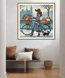 "London Lady" Cross Stitch Kit Nova Sloboda