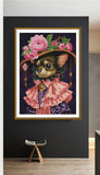 "Chihuahua in a hat" Cross Stitch Kit Nova Sloboda