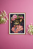 "Chihuahua in a hat" Cross Stitch Kit Nova Sloboda