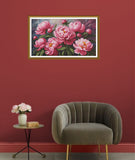 "Peonies"Cross Stitch Kit Nova Sloboda