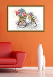 "Bicycle flower"Cross Stitch Kit Nova Sloboda