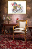 "Bicycle flower"Cross Stitch Kit Nova Sloboda