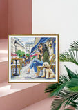 " Holidays in Marseille"Cross Stitch Kit Nova Sloboda