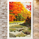 "Autumn" Cross Stitch Kit Nova Sloboda