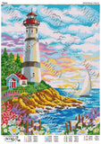 Bead Embroidery Kit lighthouse