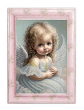 Bead Embroidery Kit animal beast Little angel in blue