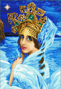 Bead Embroidery Kit swan princess