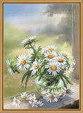 "Daisies flowers" Cross Stitch Kit Nova Sloboda