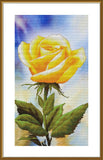 "Yellow rose"Cross Stitch Kit Nova Sloboda