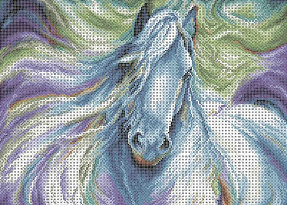 Bead Embroidery BEAUTIFUL HORSE