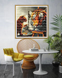 "Two tigers" Cross Stitch Kit Nova Sloboda