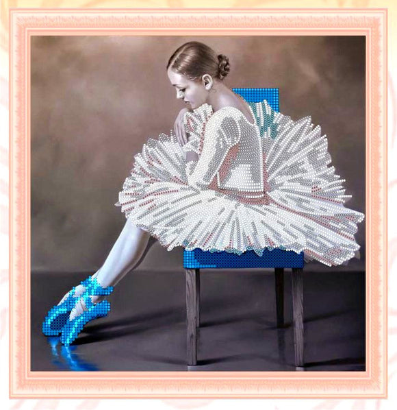 Bead Embroidery Kit ballerina