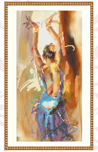 Bead Embroidery Kit a dancer