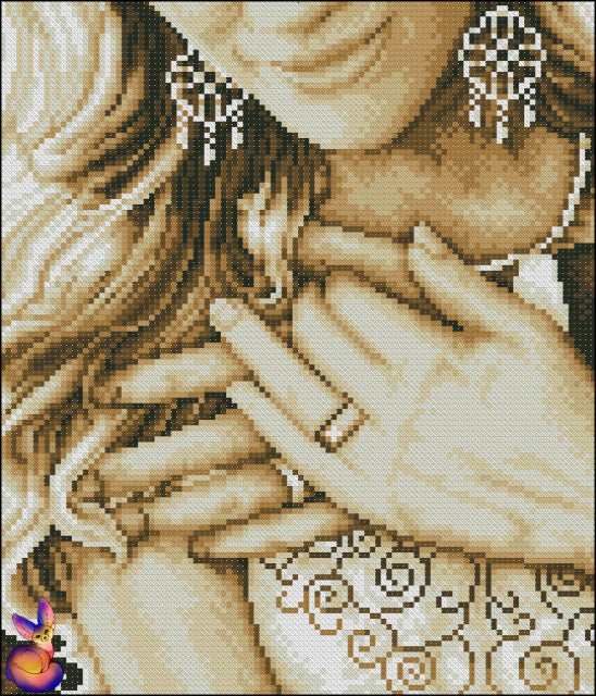 Bead Embroidery Kit BRIDE'S SMILE