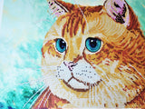 Red Cat Bead embroidery kit