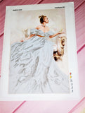 WOMAN IN WHITE DRESS Bead embroidery kit