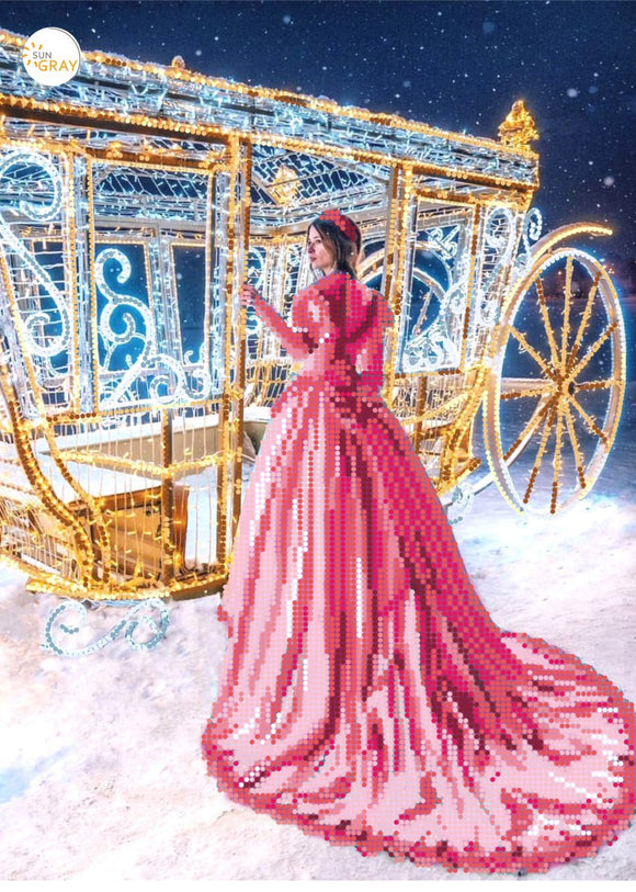 Bead Embroidery Kit Cinderella