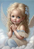 Bead Embroidery Kit animal beast Little baby angel