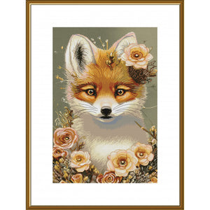 Counted Cross Stitch Kit FOX Nova Sloboda