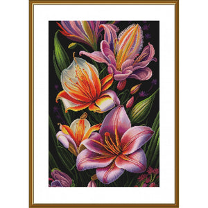 Flower Rhapsody Cross Stitch Kit Nova Sloboda