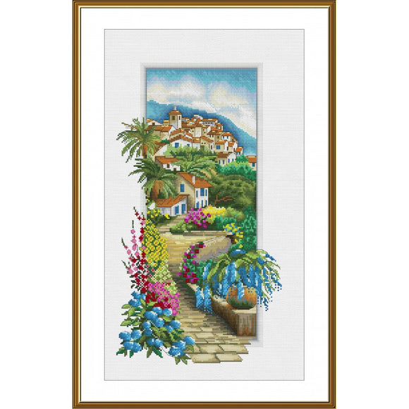 Counted Cross Stitch Kit Paradise rest Nova Sloboda