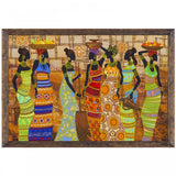 Bead Embroidery DIY Kit Needlepoint Beading "African beauties" Nova Sloboda