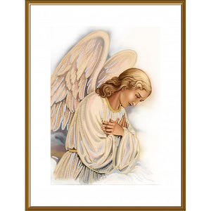 Bead Embroidery DIY Kit Needlepoint Beading "Angel" Nova Sloboda