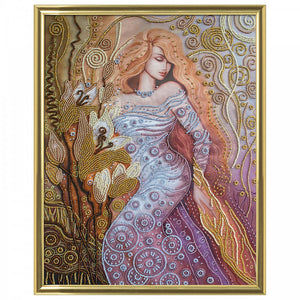 Bead Embroidery DIY Kit Needlepoint Beading "Enchantress" Nova Sloboda