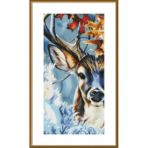 Deer Cross Stitch Kit Nova Sloboda