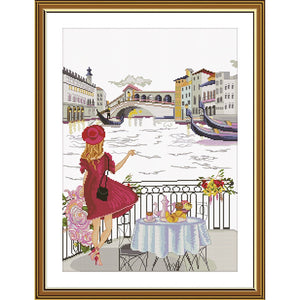 My Venice Cross Stitch Kit Nova Sloboda