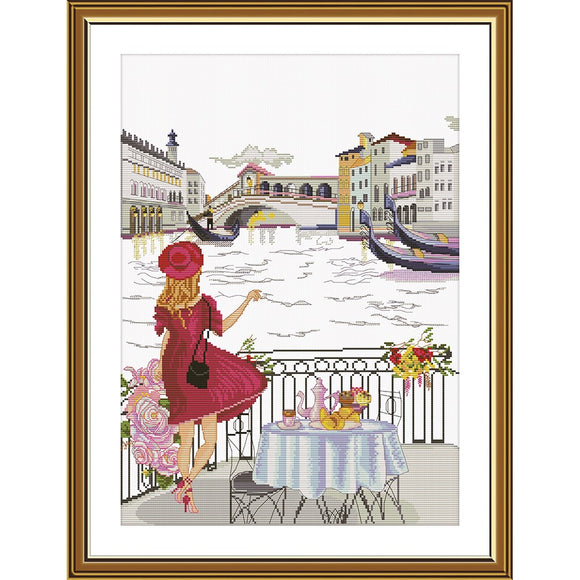 My Venice Cross Stitch Kit Nova Sloboda