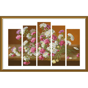 Bouquet Shabo Cross Stitch Kit Nova Sloboda