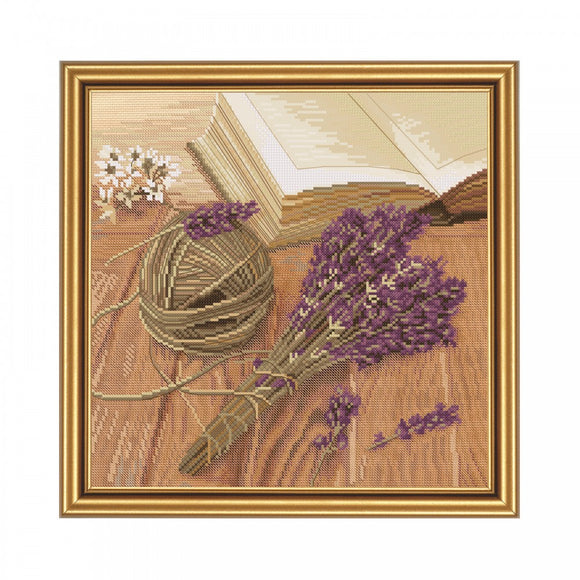 Cross Stitch Kit Lavender mood Nova Sloboda