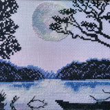 Cross Stitch Kit Moonlit night Nova Sloboda