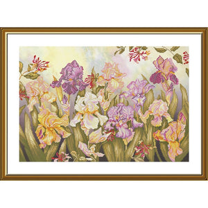 Cross Stitch Kit The magic of irises Nova Sloboda