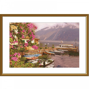 Cross Stitch Kit Lake Garda Nova Sloboda