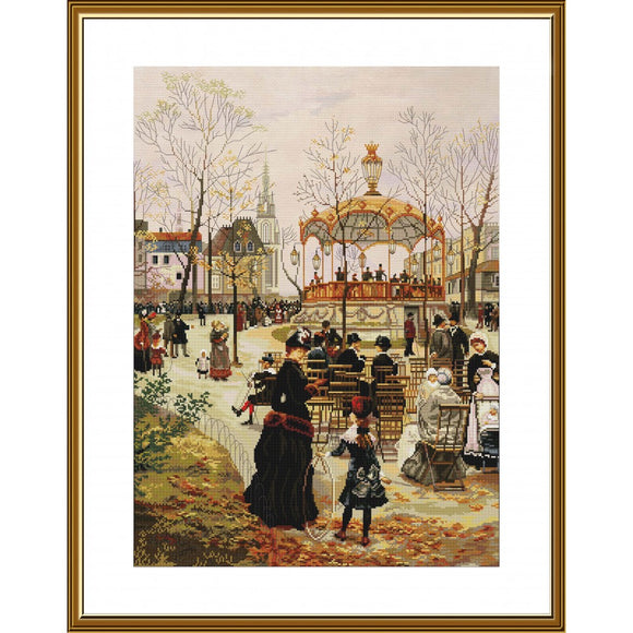 Cross Stitch Kit Peigner Park. Nancy Nova Sloboda