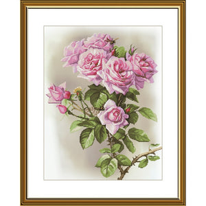 Cross Stitch Kit ROSE SONATA Nova Sloboda