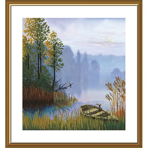 Cross Stitch Kit Fog over the river Nova Sloboda