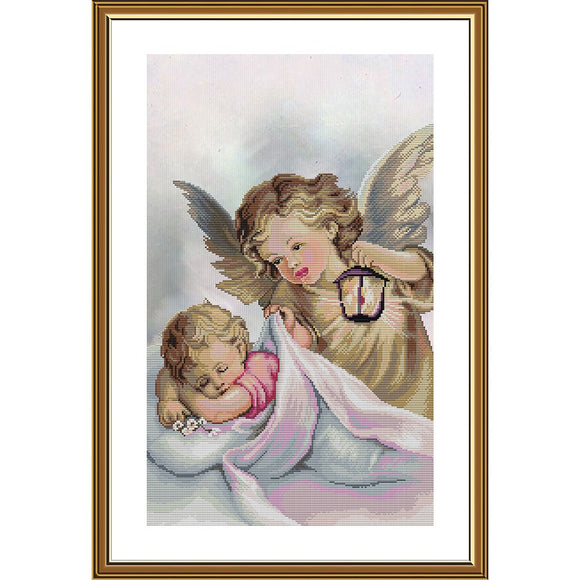 Cross Stitch Kit ANGEL Always with you Nova Sloboda