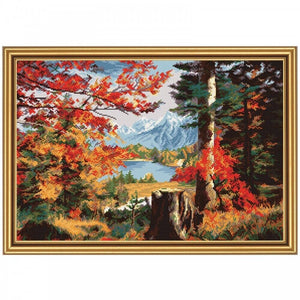 Autumn Cross Stitch Kit Nova Sloboda