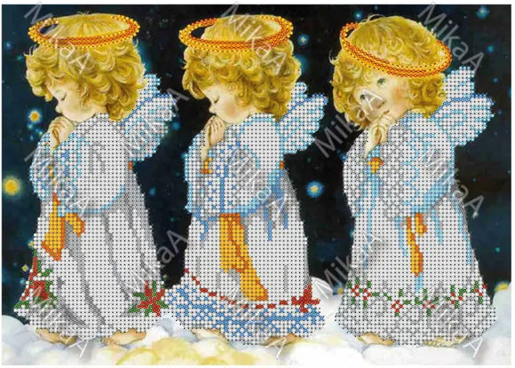 Bead Embroidery Kit DIY dreamy little angels