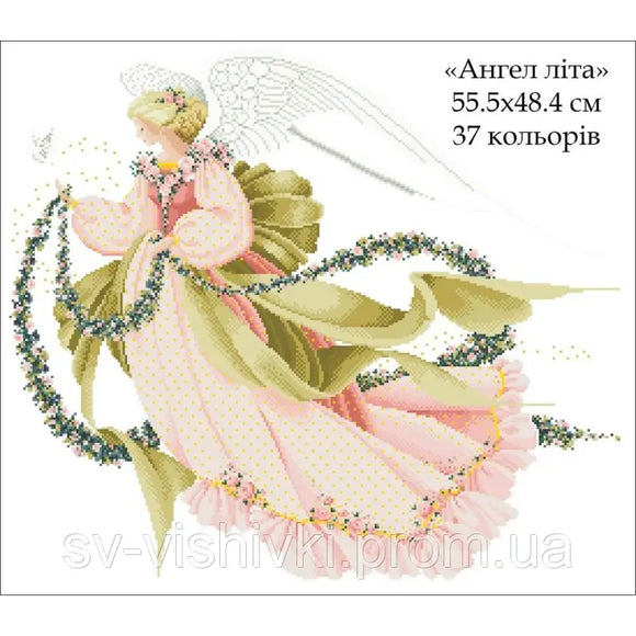 Bead Embroidery Kit Angel of summer