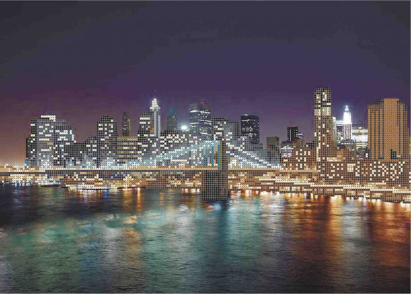 Bead Embroidery Kit Lights of New York