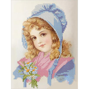 Tela Artis. Bead embroidery kit.TM-039 Kamila. - Marlena.shop