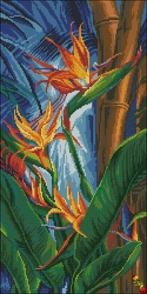 Strelitzia DIY Bead Embroidery kit