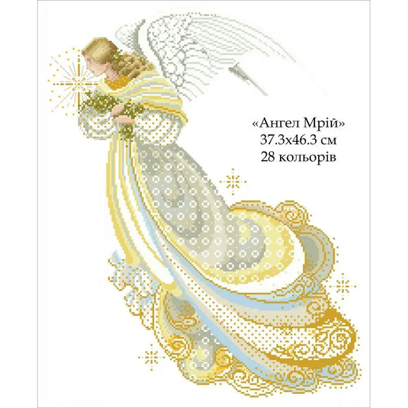Bead Embroidery Kit Angel DREAM