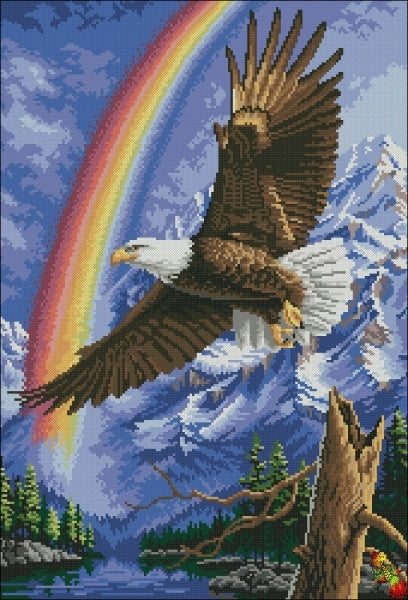 DIY Bead Embroidery Kit EAGLE