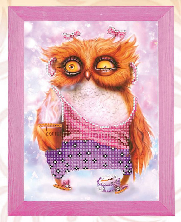 Bead Embroidery Kit Owlet 2